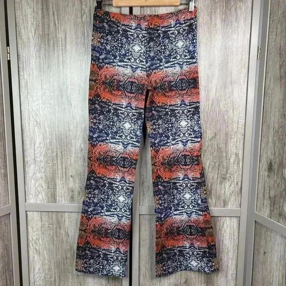 Under The Canopy Pants Small Flare Leg Organic Cotton Hippie Bohemian - Picture 5 of 7